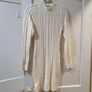 Sweater dress - ivory